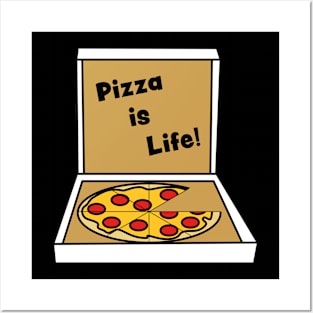 Pizza Is Life! Posters and Art